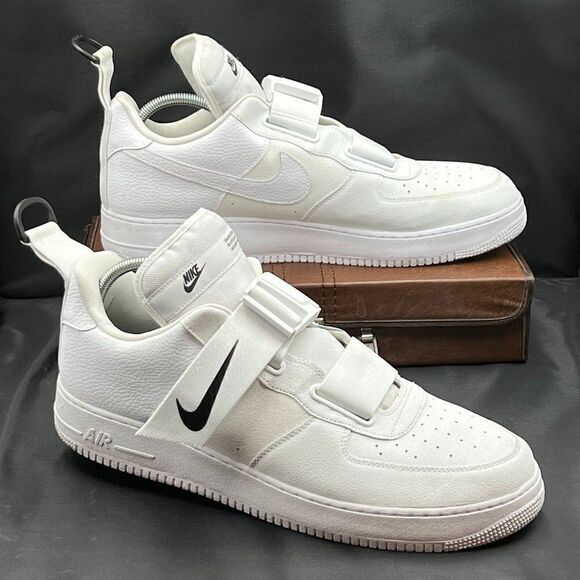 Nike Air Force 1 Utility 'White Black' (2018) - Picture 1 of 8